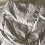 Lululemon White Wunder Puff Cropped Vest with hood Photo 6