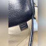 Gucci  GG Supreme Monogram Web Belt Bag 90 36 Beige Navy Photo 7