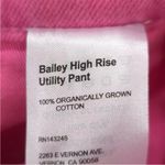 Reformation Bailey high rise utility pants Sz 23 Photo 6