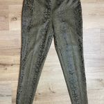 Zac and Rachel Womens Snake Print Pull On Pants Size Small Photo 4
