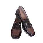 Ara Women's Brown Croc Photo 1