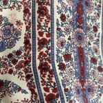 Modcloth Womens Small Pink Paisley Podcast Sleeveless Top Artsy Boho Photo 3