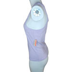 Free People Movement Womens Medium Blissed Out Ribbed Tank Lilac Dew Berry Photo 3