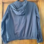 Zyia  Gray Hoodie Windbreaker- Medium Photo 3