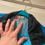 Nike  Turquoise Black Windbreaker LG Photo 2
