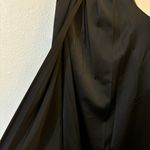 Badgley Mischka Belle by Julier Satin Halter Neck Sleeveless A-Line Dress Photo 9