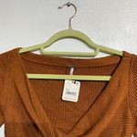 Free People Glazed Ginger Floyd Wrap Top Sz XS NWT Photo 2