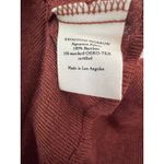 Savannah Morrow NWT  Lima Top in Paprika Brown Backless Draped Halter XL Photo 6