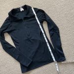 Under Armour NEW Fleece Lined Coldgear Half Zip Pullover Run Train Black XS NWOT Photo 5