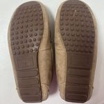 Lamo Slippers Womens 9 Tan Suede Fur Lining Moc Slip On Hard Sole Lounge Shoes Brown Photo 10