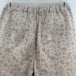 POL  Floral Print Distressed Jeans Womens M Cottagecore Wide Leg baggy high rise Photo 7