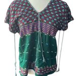 Karen Hill Tribe Colorful Woven Blouse Pull Photo 0
