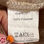 Princess Polly  Oversized Flannel Shirt in Tan and Cream Photo 6