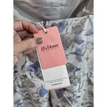 JJ's House Floral Midi Mermaid Dress Size XL Jacquard Wedding Whimsical Glam NEW Silver Photo 5