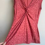 prAna $5/$25 Patagonia Womens Bandha Orange Bird Twist Front Tank Top Size Medium Photo 3