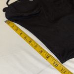 Forever 21 bodysuit ribbed look 2 snap button adj straps fitted bra cup Sz S NWT Photo 1