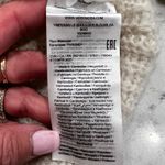 VERO MODA Shoulder Cutout Sweater Knit Mock Neck Top Women's Small Cream Photo 2