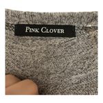 Pink Clover Heather Gray Floral Raglan Sweatshirt Stitch Fix Casual Cozy Top S Photo 1