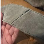 Mango MNG  Genuine Leather Suede Trench Coat Belted Taupe Double Breasted Photo 12