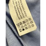 ZARA  Women’s Blue Short Sleeve Collared Polo V-Neck Cotton T-shirt Dress- Large Photo 8