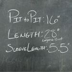 American Vintage Vintage Y2K White Fabric Heart Design Graphic Short Sleeve Long Top Photo 5