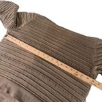 Nina Leonard  Open Front‎ Cardigan Sweater Size XL Ribbed Textured Knit Cover Up Photo 7