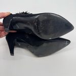 Nine West  Pure Heart 2‎ Fringe Boots Booties Black Size 8 Photo 4