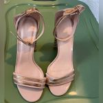 Charlotte Russe Gold Metallic Heels Photo 1