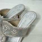 Jack Rogers Silver Maggie Kitten Heel Photo 4