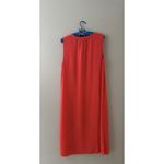 Eileen Fisher  Dress Size Medium Orange Sleeveless Tank Flowy Summer Resort Photo 11