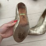 L.A.M.B. gold heels Photo 2
