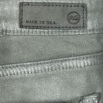 AG Adriano Goldschmied Adriano Goldschmied Silver Metallic Leggings Extreme Skinny Size 28R Photo 15