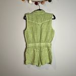 Young Fabulous and Broke NWT  Hudson green linen blend cargo romper Photo 7