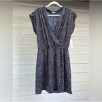 Maison Jules  Women's Cap Sleeve Printed‎ Faux Wrap Dress New Photo 4