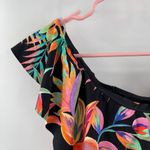 La Blanca Swimsuit Size 4 Best Escape Off Shoulder Ruffle One Piece Floral NEW Photo 6