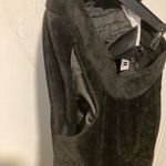 Saunder women's size 0 shaggy soft baggy, tall fit textured slouch trouser pants Black Photo 10