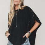 Blue B Oversized Tee Black Photo 0