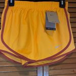 Nike Dri-Fit Women’s Orange Lined Tempo Athletic Running Shorts Sz XS NWT Photo 3