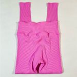 YEAR OF OURS RIBBED VERONICA LEGGING IN MALIBU PINK SIZE M Size M Photo 8