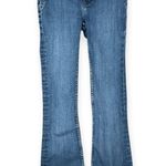 We The Free  Jeans Women’s 25 Blue Mid Rise Flare Stretch Denim Pants Y2K Photo 0