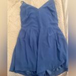 Blush Formal light blue romper Photo 1