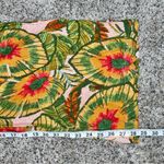 Cynthia Rowley Linen Blend Multicolor Tropical Wide Leg Jumpsuit Medium M Photo 10