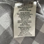 Simply Noelle  Check Print Gray Button Down Shirt Womens Medium Western Country Photo 9