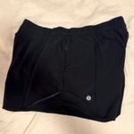 Lululemon  Black Hotty Hot Shorts 4" Size 6 Photo 5
