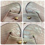 BRANGIO Italy Matte Twinkle Hearts Vegan Leather Handbag Pink Photo 12