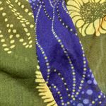 Sweet Pea by Staci Frati Sheer Womens Med Green Plunging Vneck Boho Y2K Coquette Photo 4