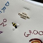 Coach Small Town Bucket Bag With Diary Embroidery Photo 3