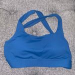 Blue Racerback Sports Bra Size XS Photo 1