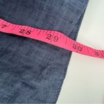 Worth Collective Cassidy 100% Linen On Off Shoulder Mini Dress in Denim Sz S Blue Photo 8