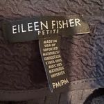 Eileen Fisher Cotton Pucker Jacket Women's Petite Medium Navy Career Classic Photo 7